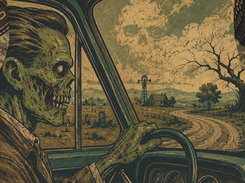 Zombie Road Trip art